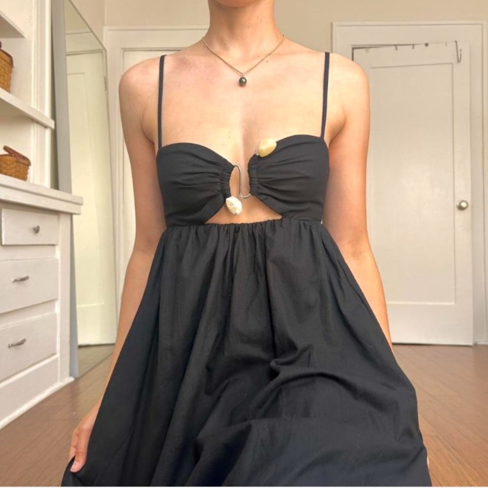 Crystal maxi dress